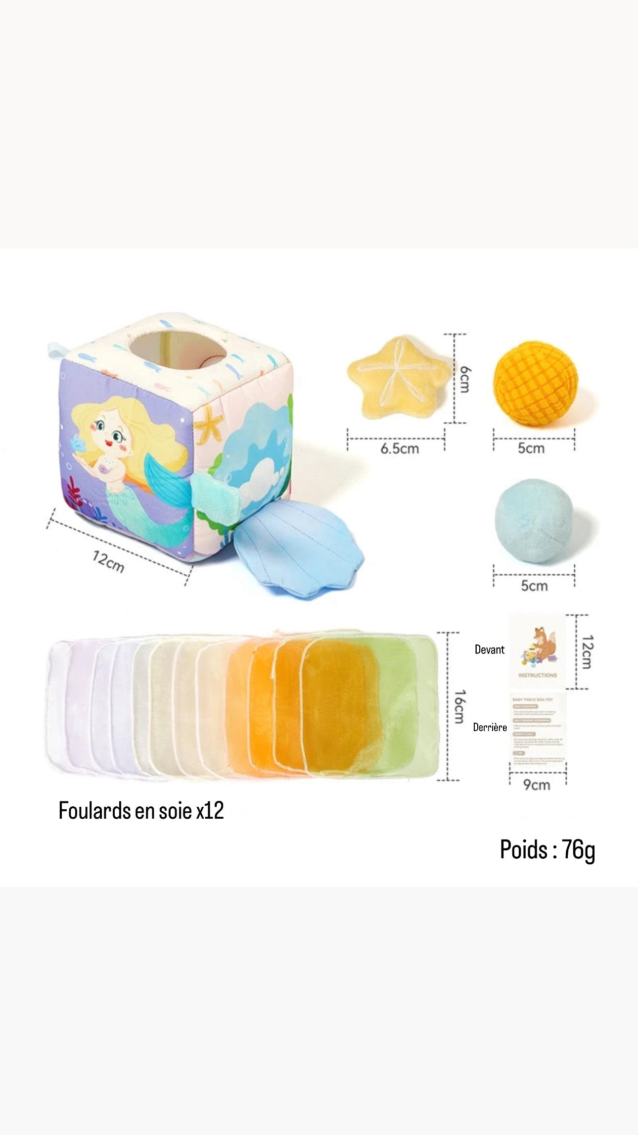 Boîte à mouchoirs magique montessori