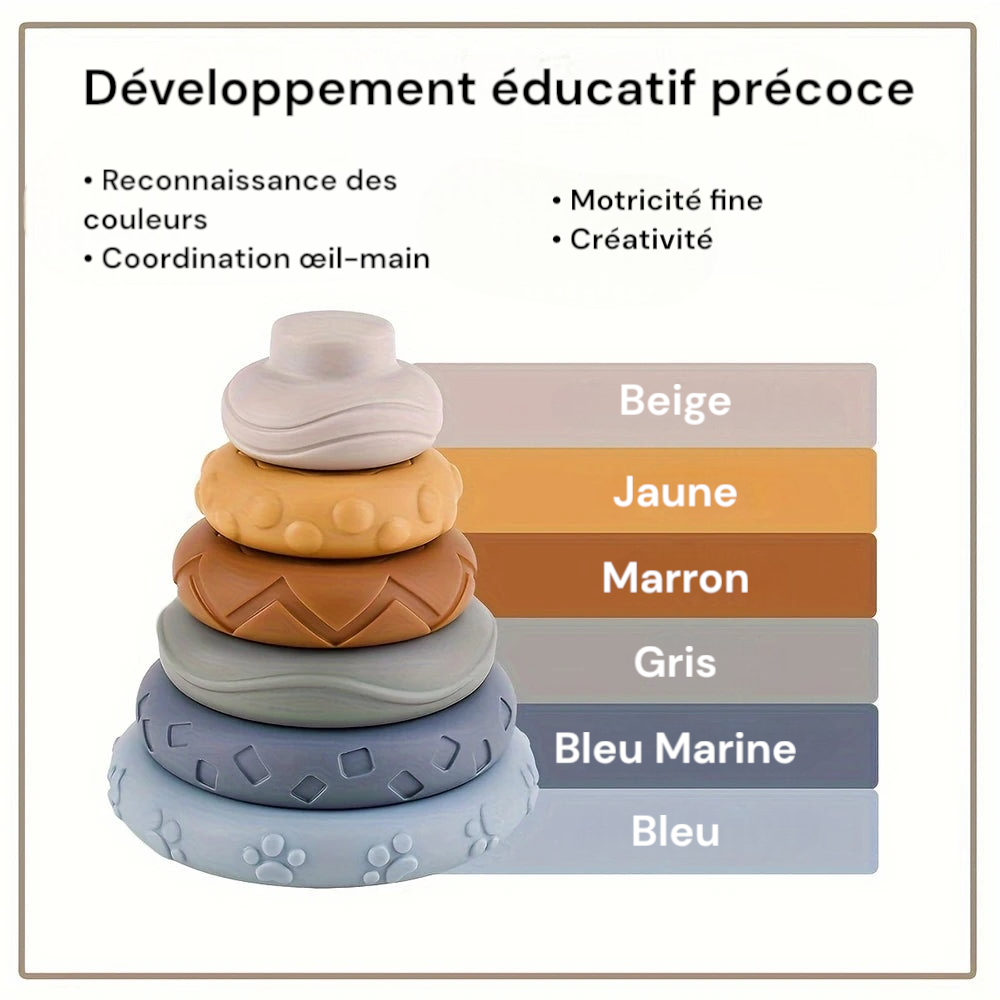 Ensemble de développement sensoriel et intellectuel montessori Koala