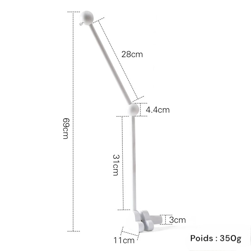 Mobile hochet en bois