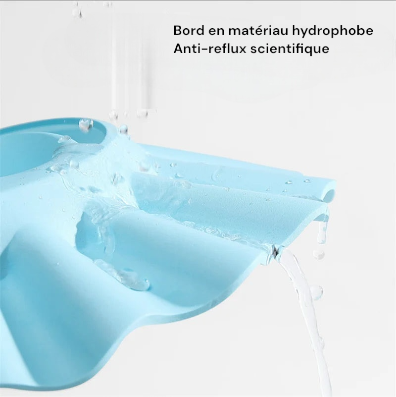 Bonnet de douche souple et réglable