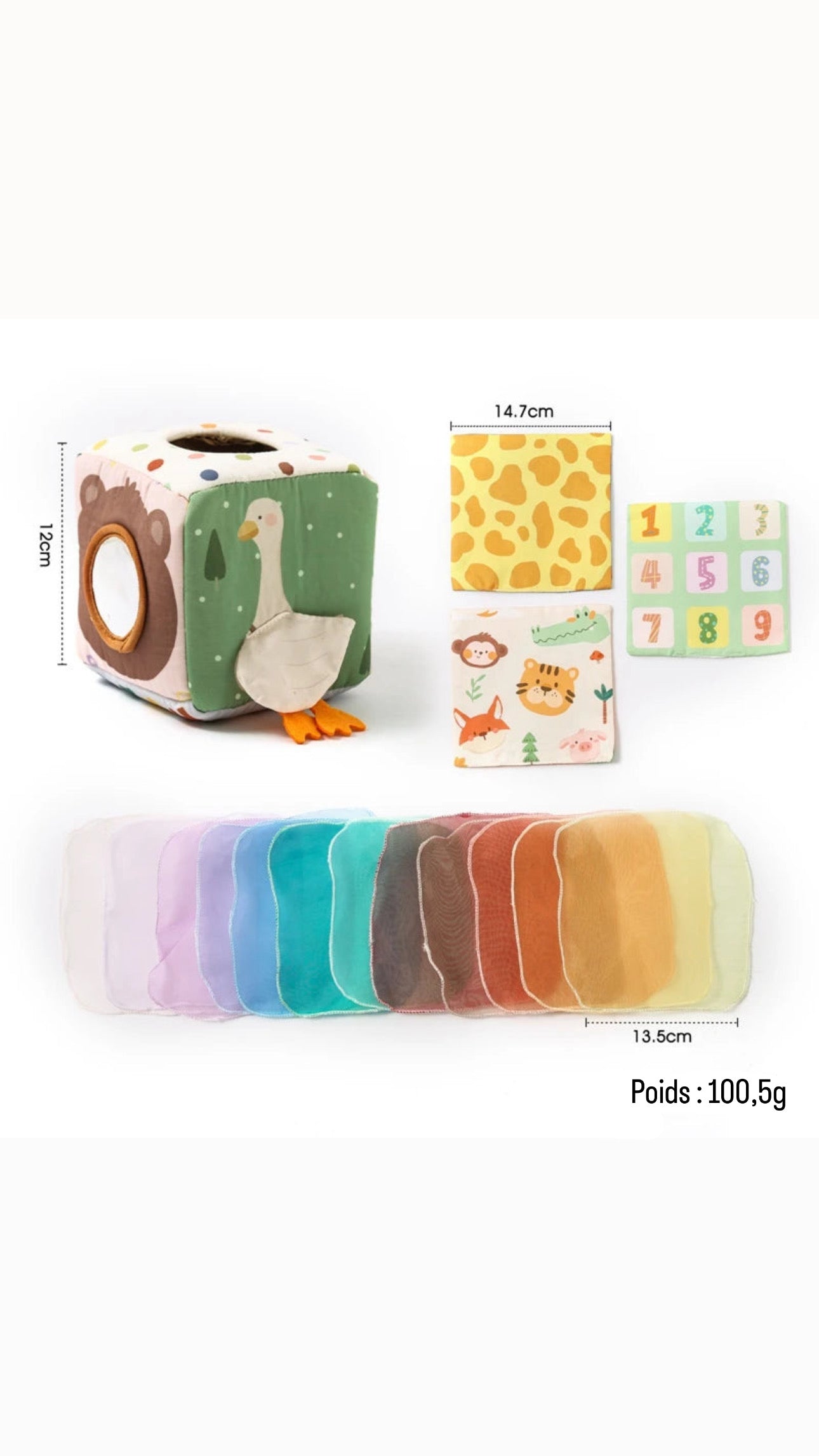 Boîte à mouchoirs magique montessori