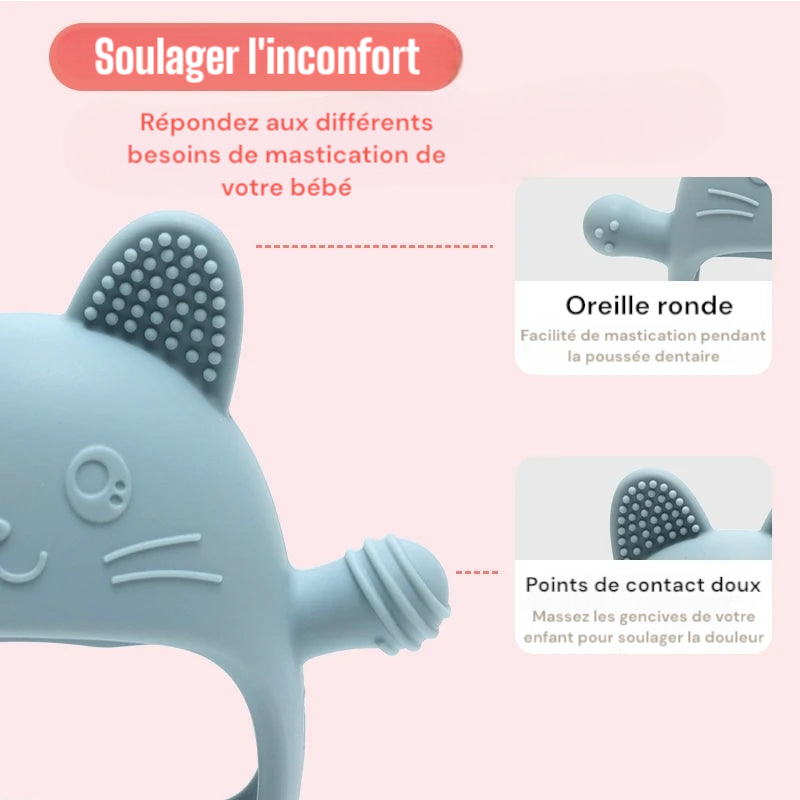 Anneau de dentition gants