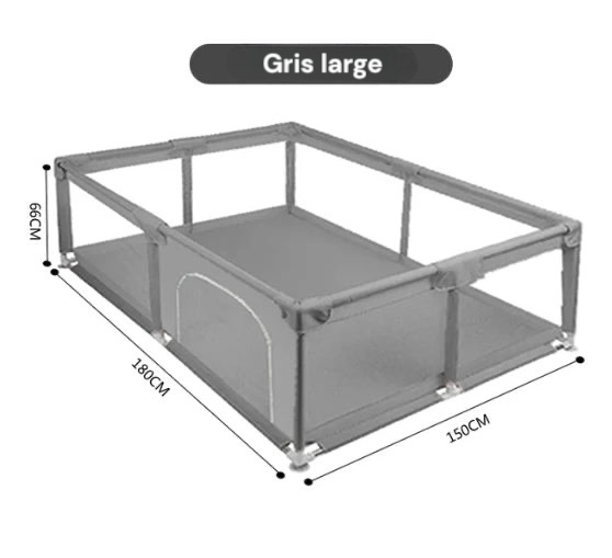 Barrière de sécurité pour aire de jeux