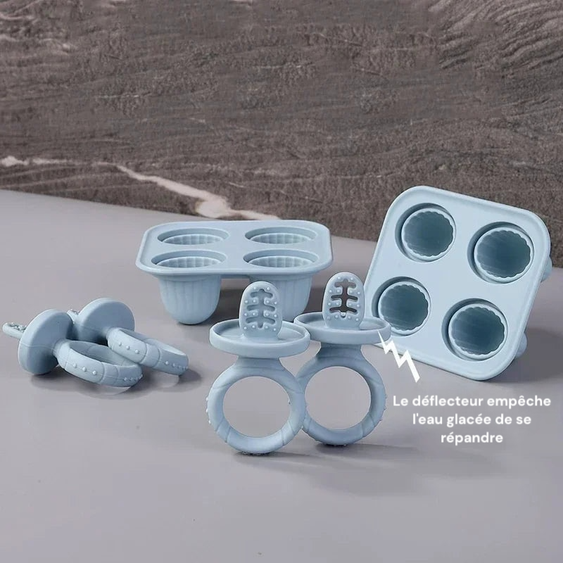 Moule à glaces en silicone