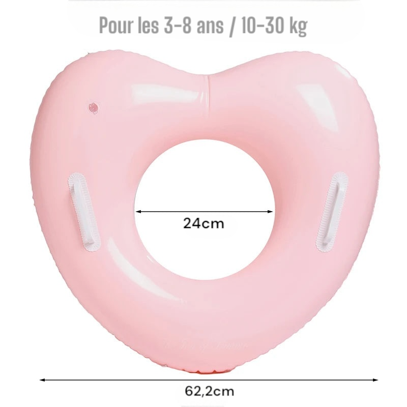 Bouée cœur pour bébé et enfants