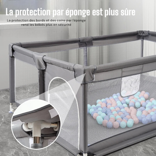 Barrière de sécurité pour aire de jeux