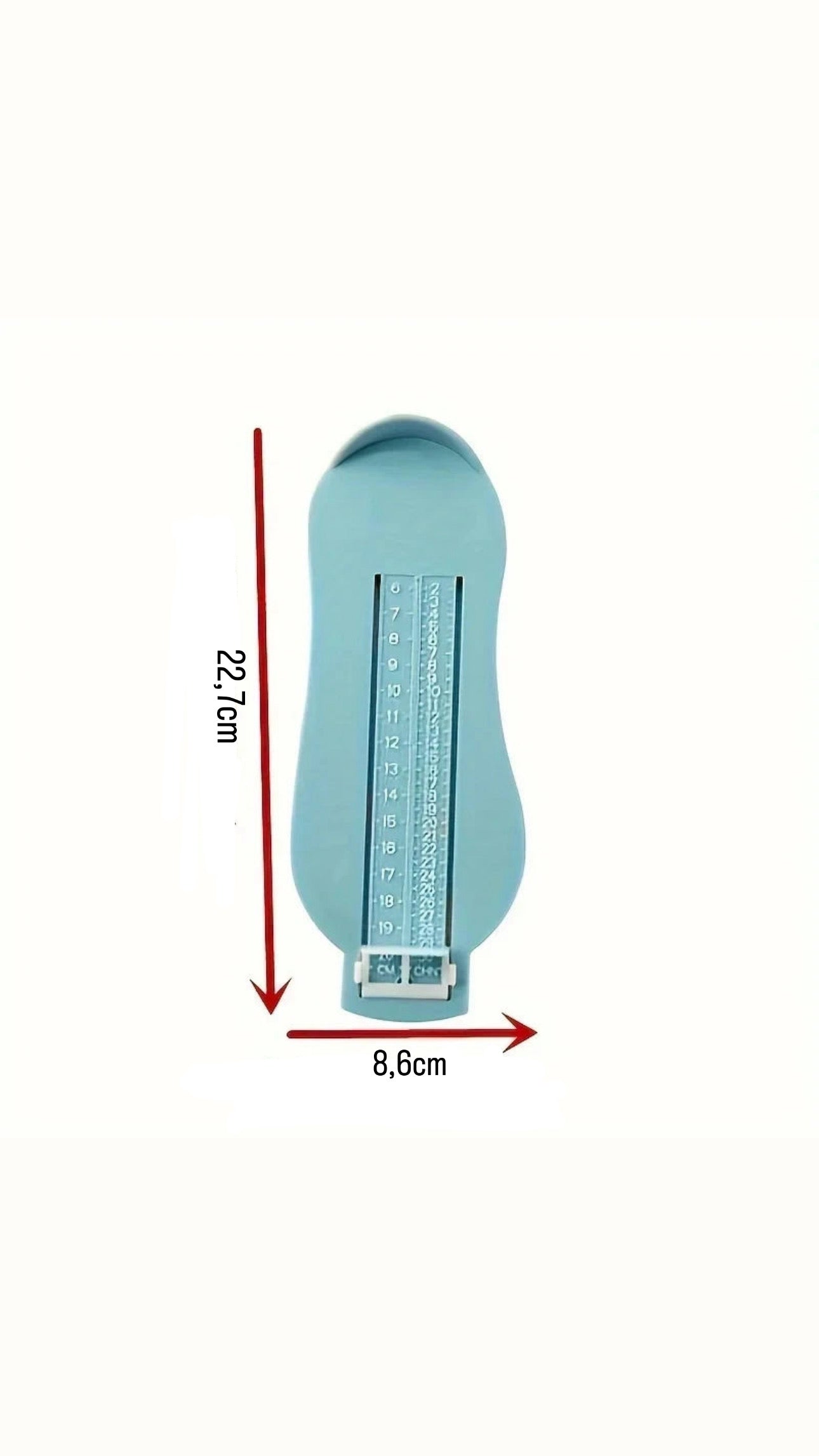 Outil de mesure des pieds pour enfants