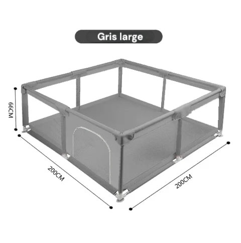 Barrière de sécurité pour aire de jeux