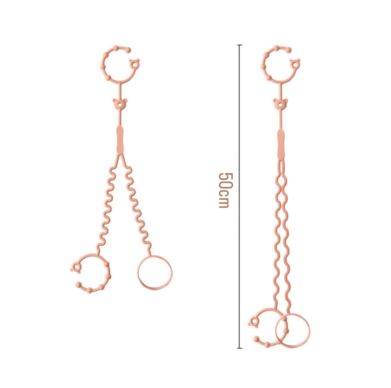 Chaîne de sucette pour bébé, accessoires pour poussette