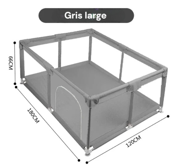 Barrière de sécurité pour aire de jeux