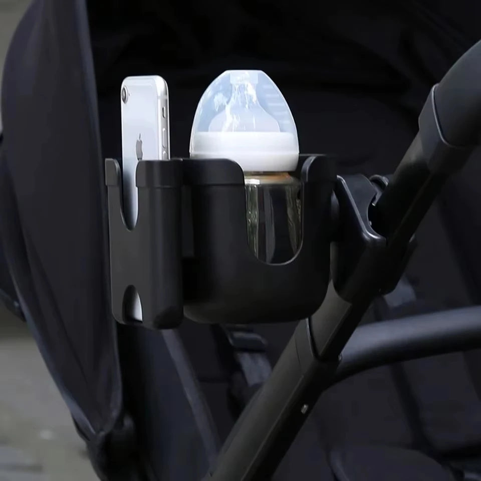 Porte-gobelets pour poussette antidérapants, support de téléphone