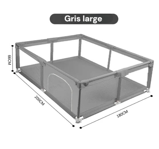 Barrière de sécurité pour aire de jeux