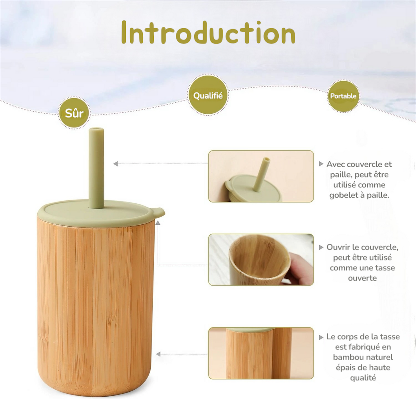 Gobelet d'alimentation pour bébé