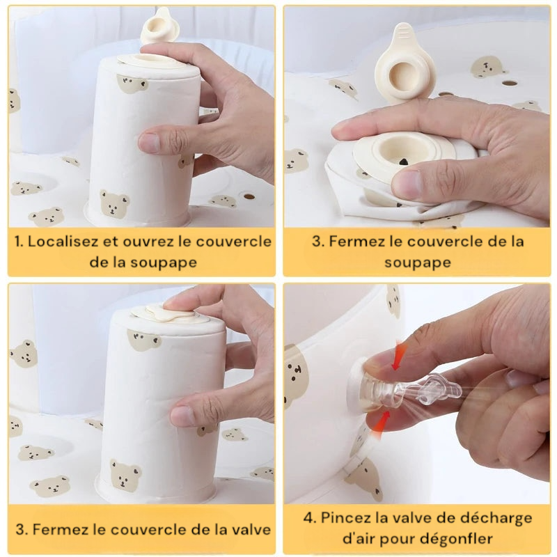 Siège gonflable