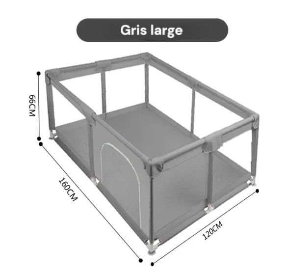 Barrière de sécurité pour aire de jeux