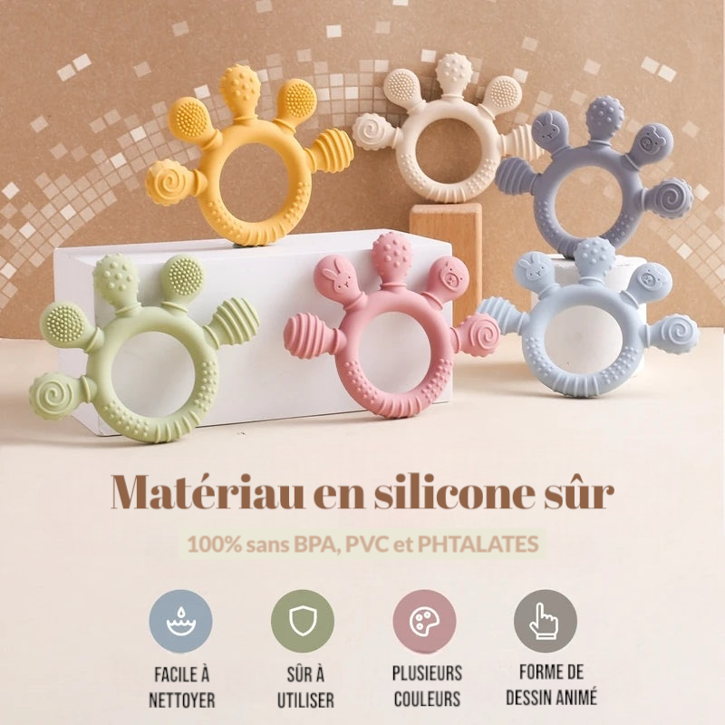 Anneau de dentition en Silicone