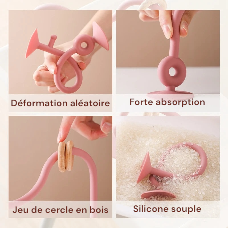 Jouet éducatif en Silicone