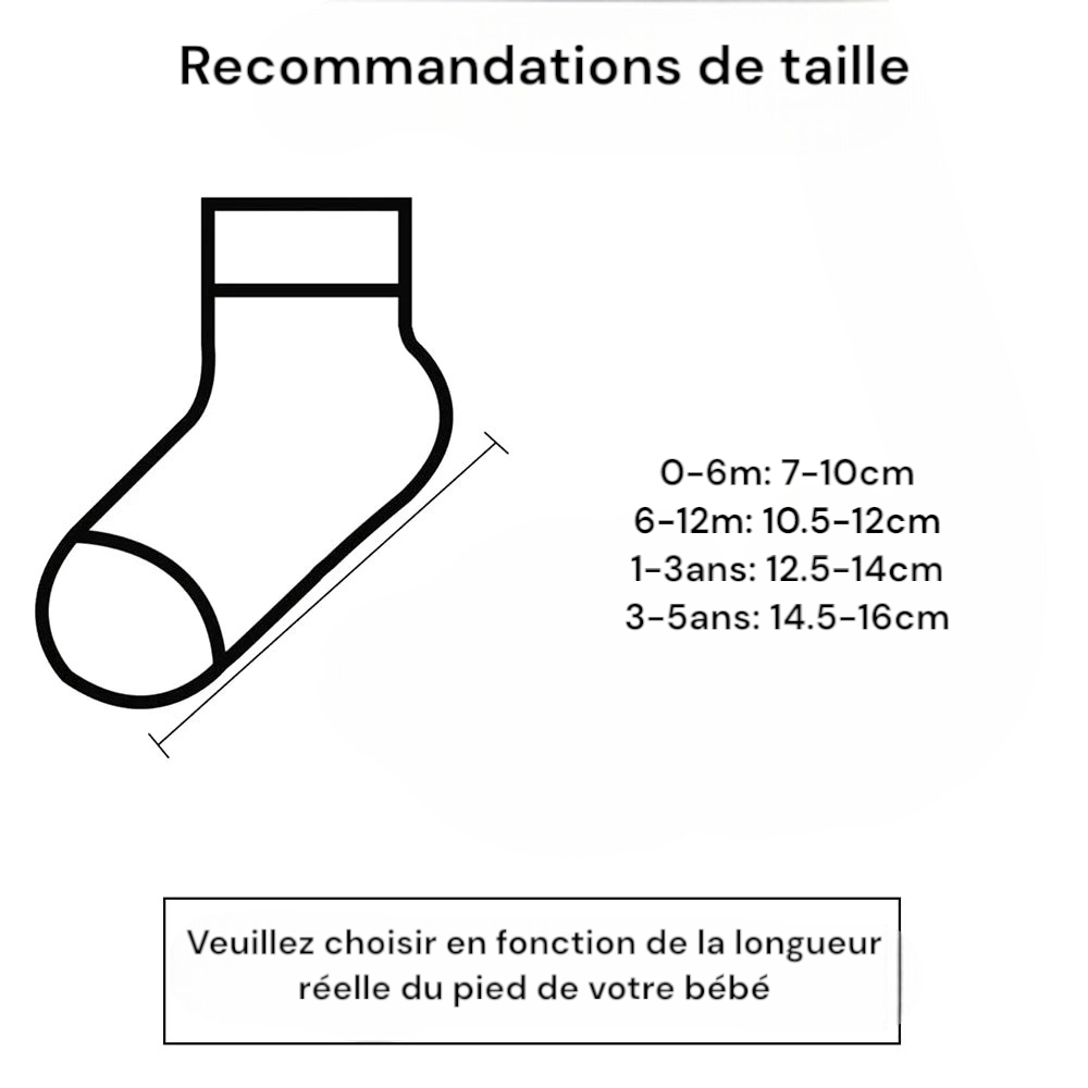 5 paires de chaussettes