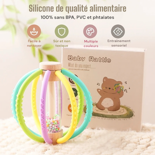 Hochet Sensoriel en Bois