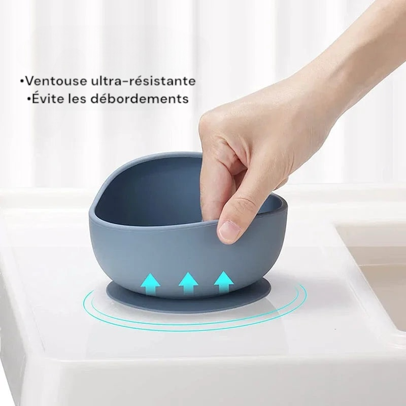 Ensemble de vaisselle en silicone