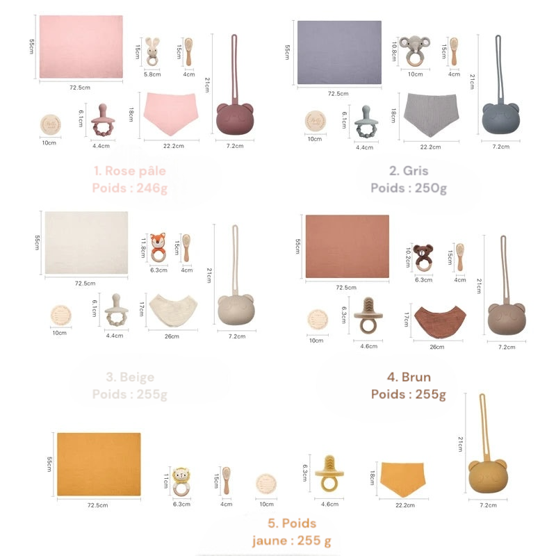 Ensemble de jouets de bain pour enfants