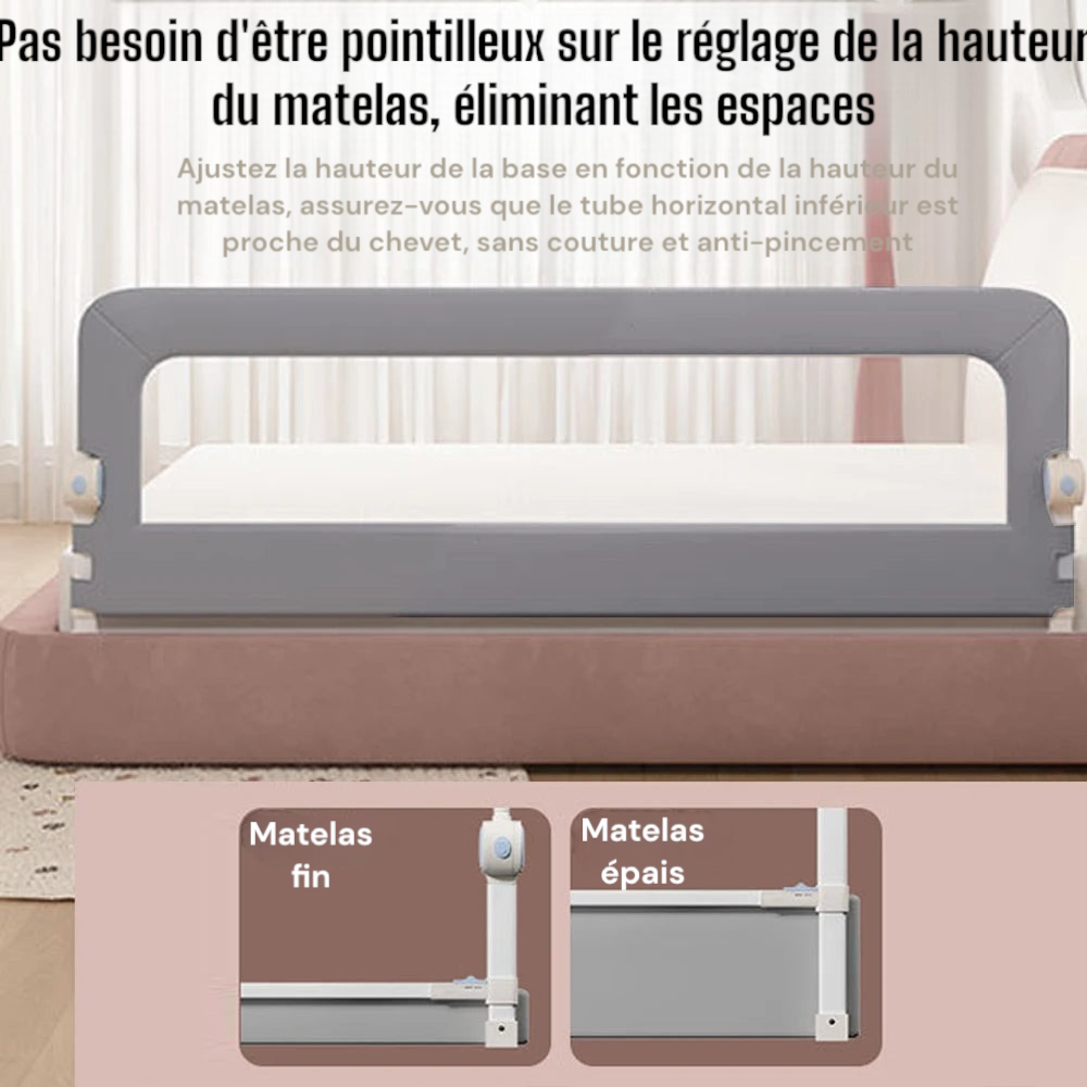 Barrière de sécurité réglable