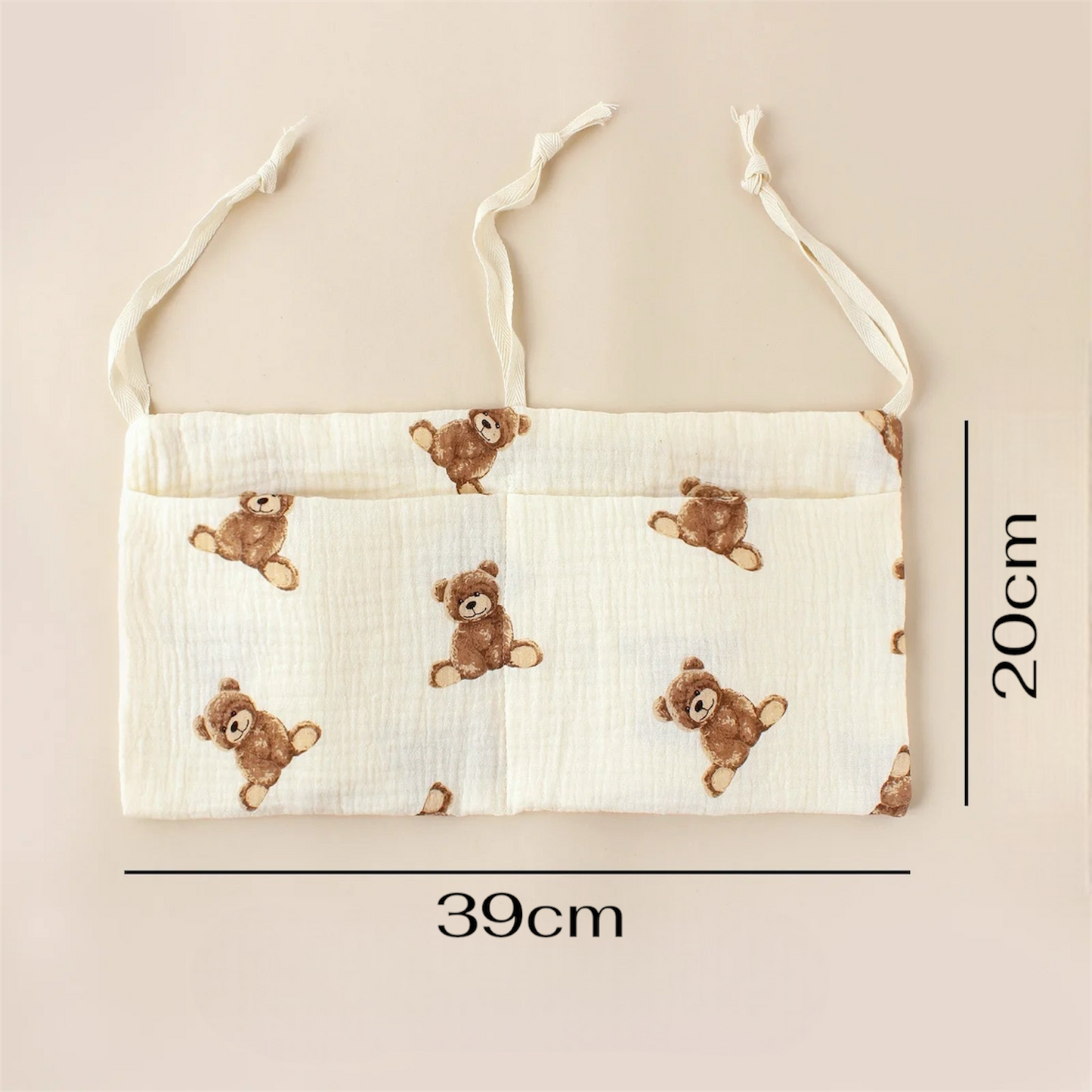 Sac de rangement multifonctionnel à double poche