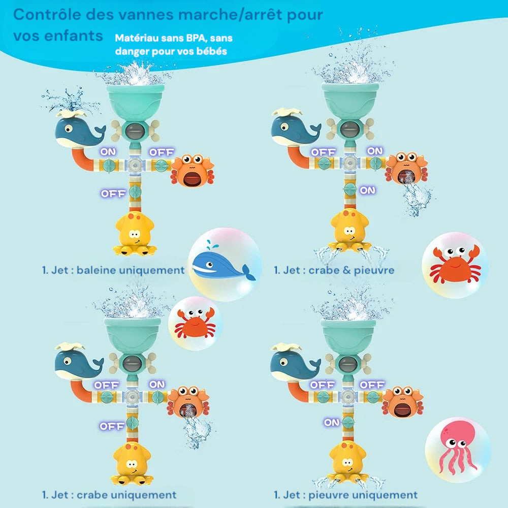 Jouets de bain pour bébé