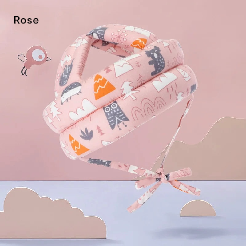 Bonnet anti-collision pour bébé respirant et lavable