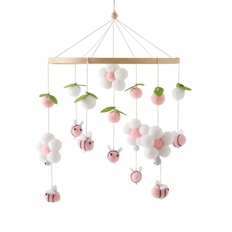 Mobile hochet en bois