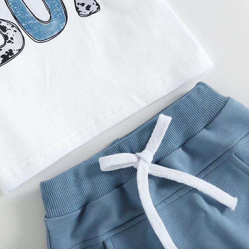 T-shirts à manches courtes imprimés en coton