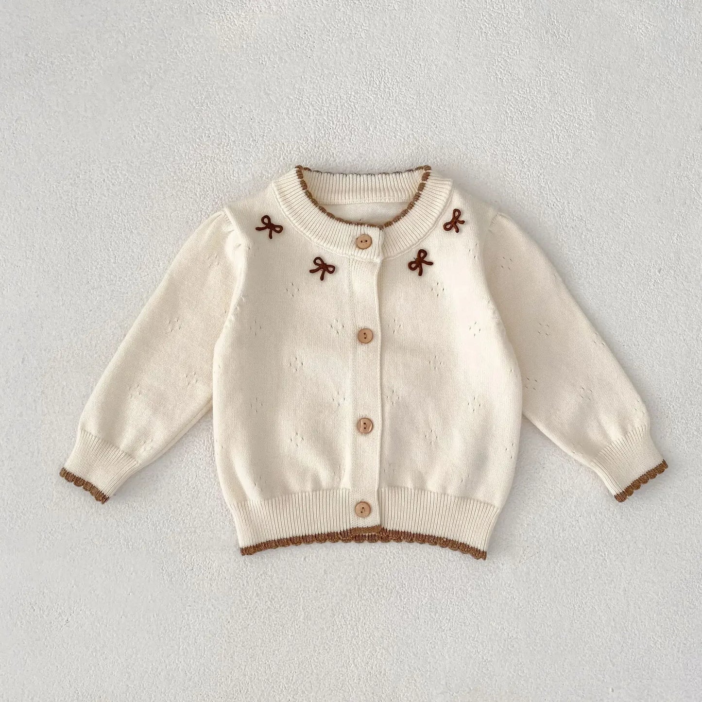 Cardigan en tricot printemps et automne