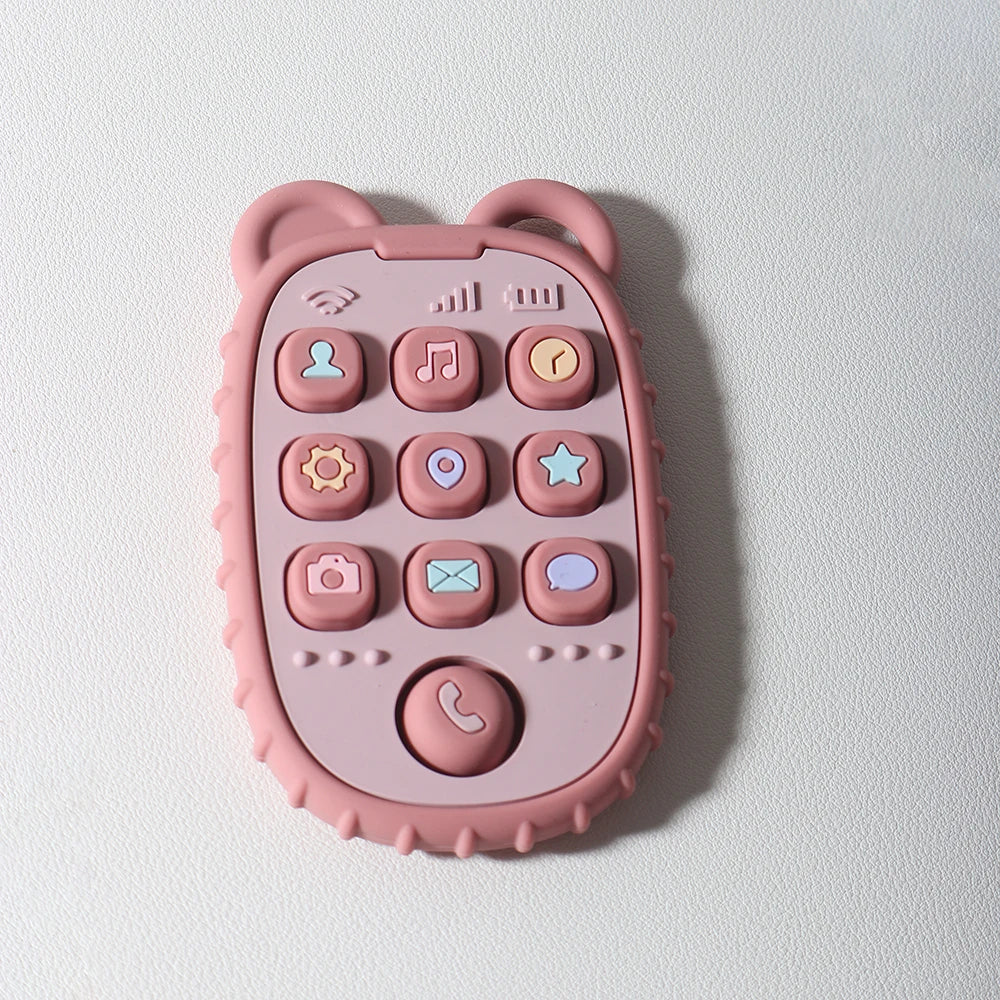 Anneau de dentition en Silicone téléphone portable