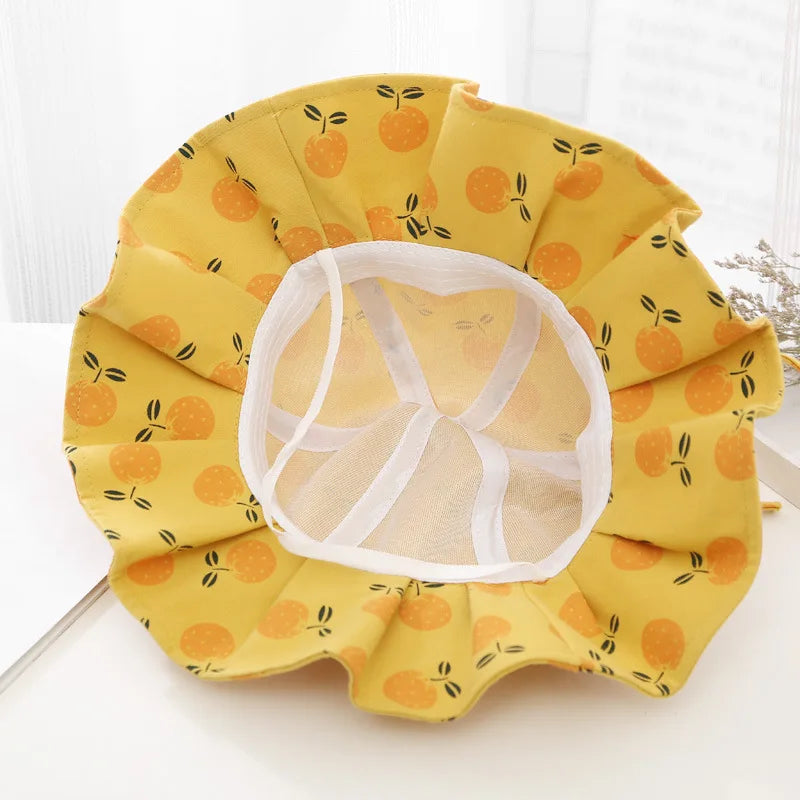 Chapeau d'été fruits en coton