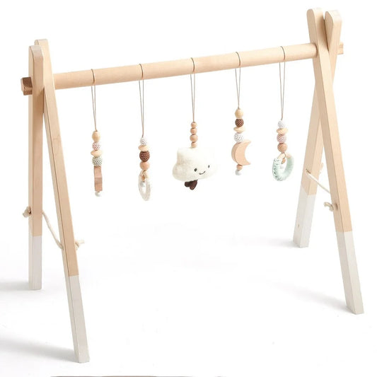 Arche d’éveil en bois pour bébé