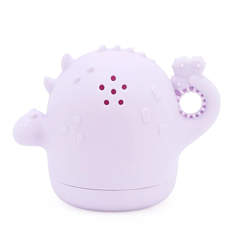 Jouets de bain en silicone mignons animaux