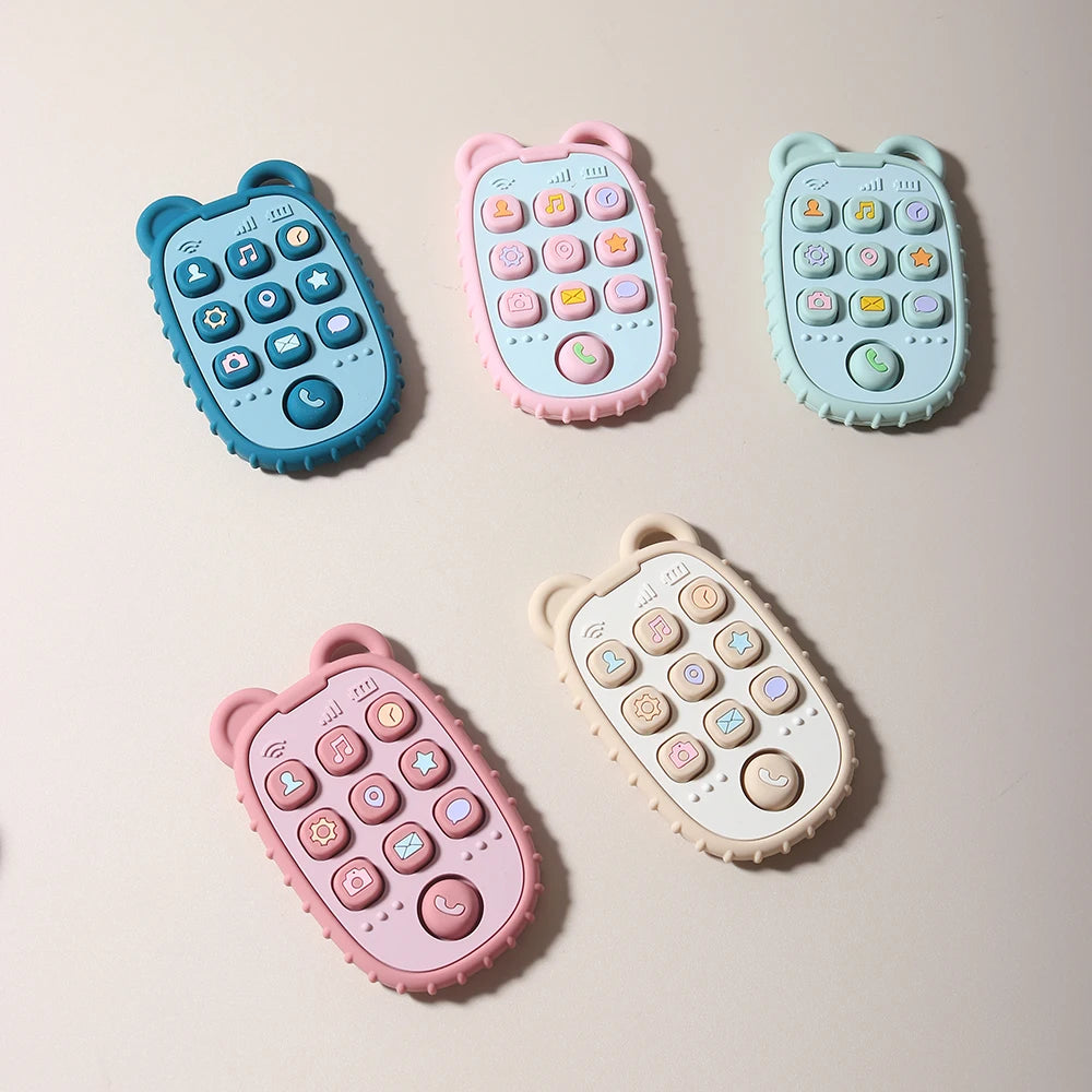 Anneau de dentition en Silicone téléphone portable