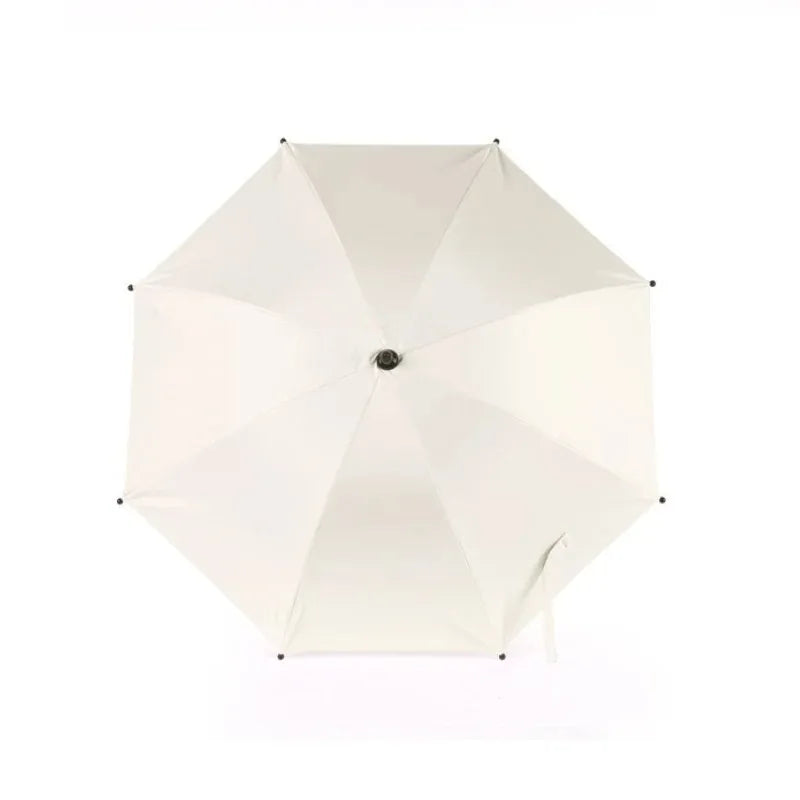 Parapluie pliable pour poussette, protection UV réglable à 360 degrés