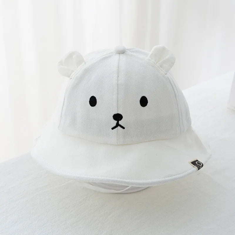 Chapeau bob avec oreilles en coton