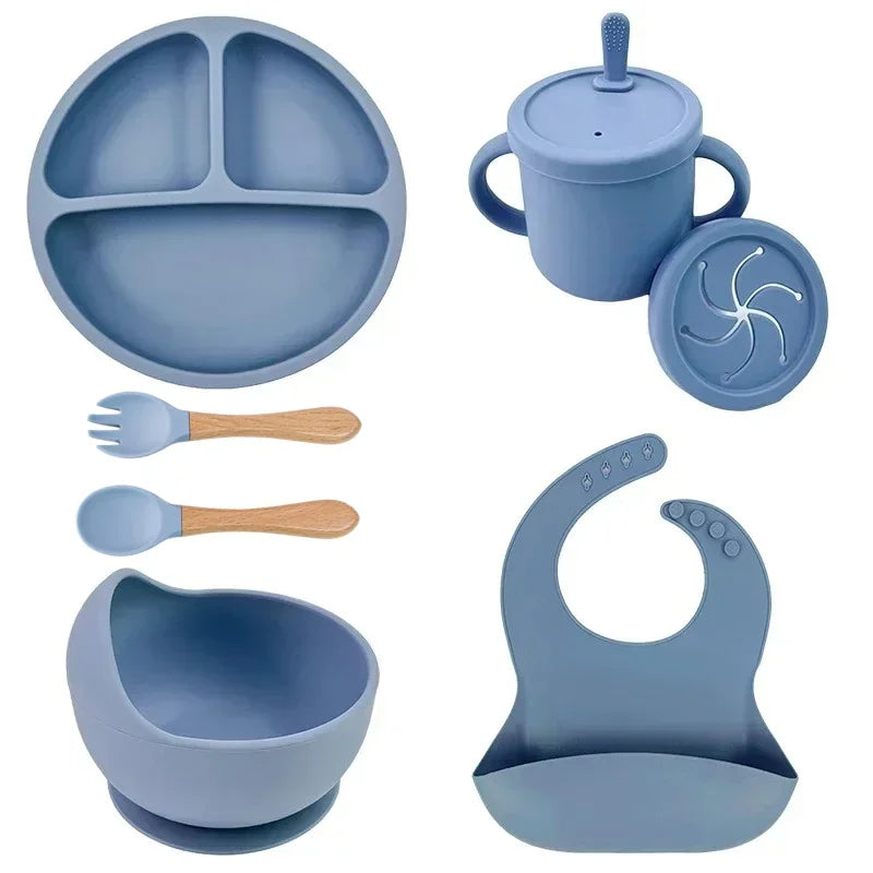 Ensemble de vaisselle en silicone