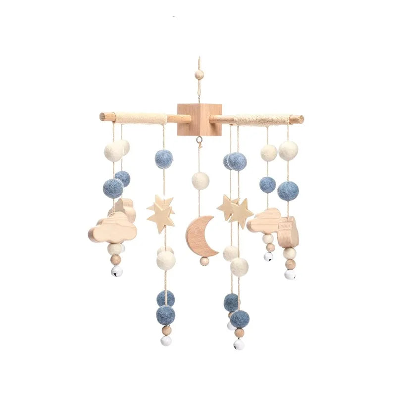 Mobile hochet en bois
