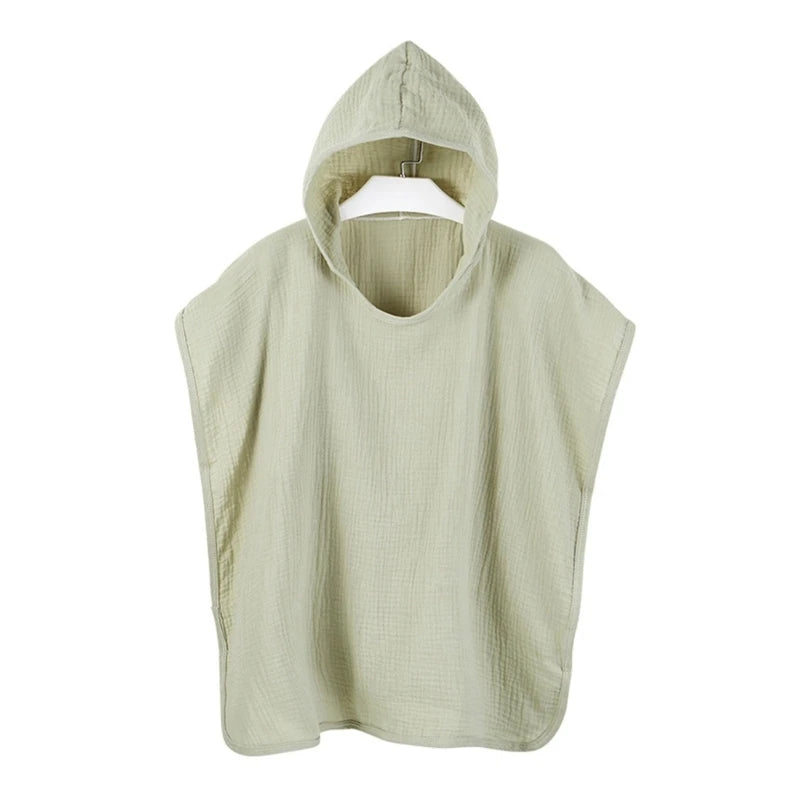Cape de bain en coton