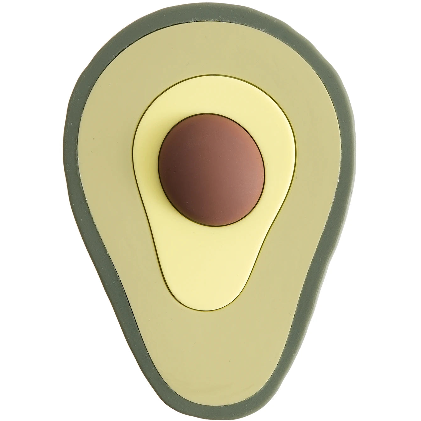 Anneau de dentition en silicone en forme de légume et de fruit