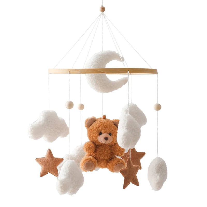 Mobile hochet en bois