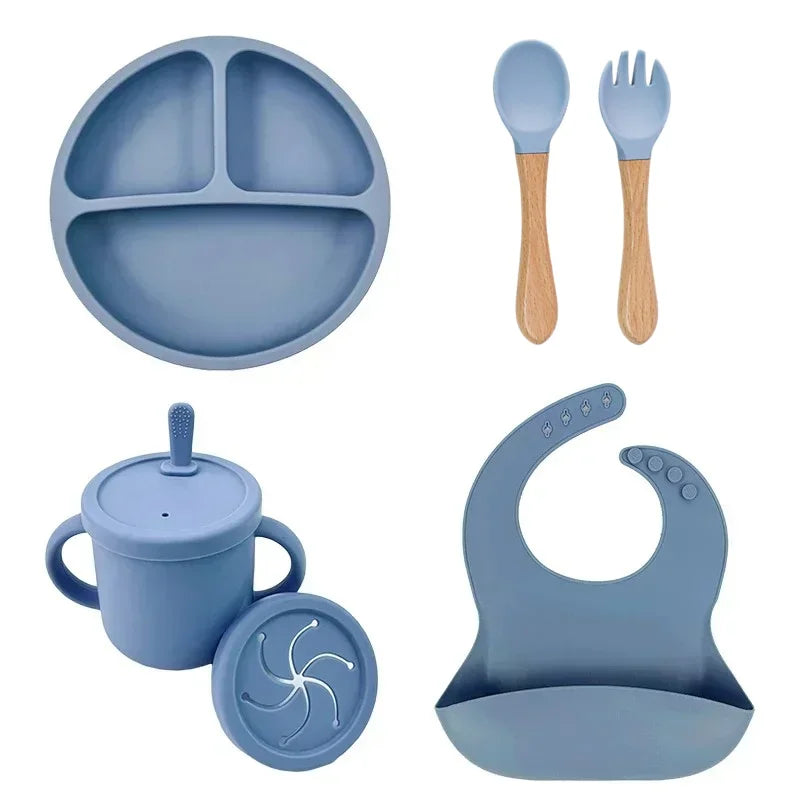 Ensemble de vaisselle en silicone