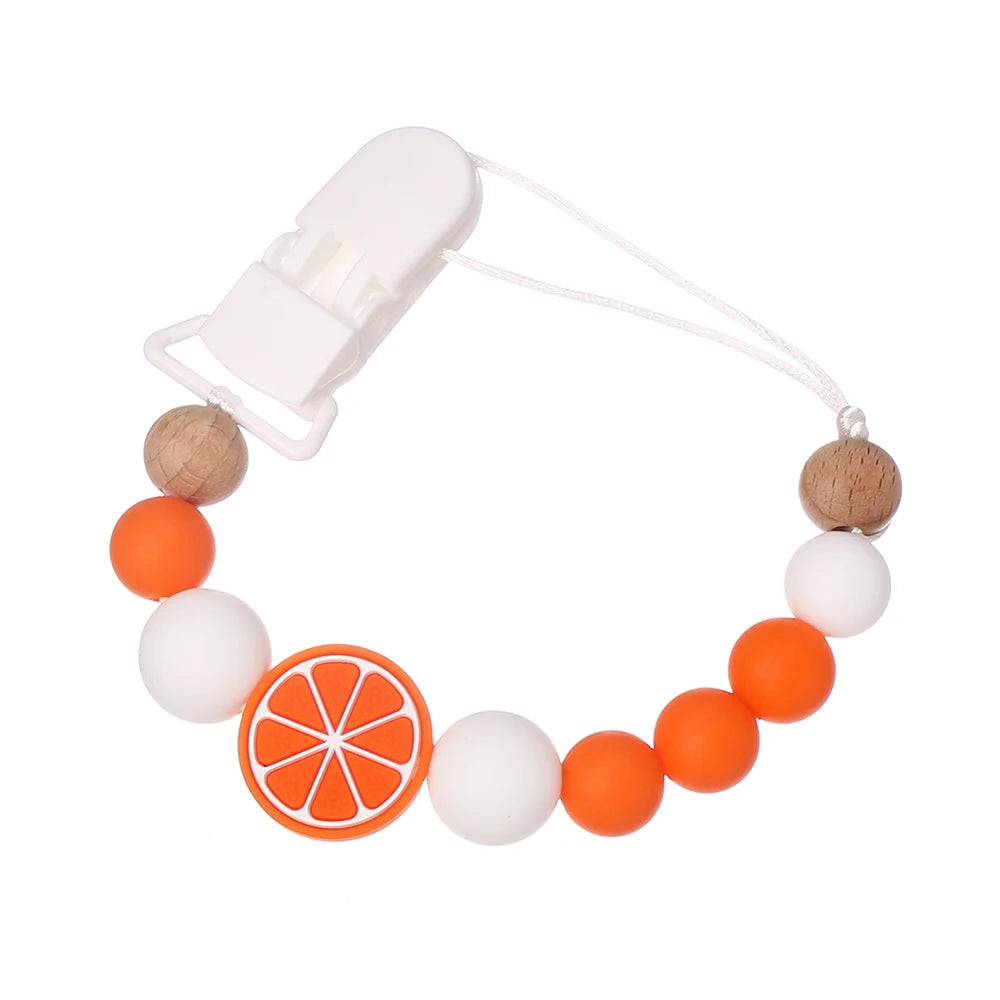 Attache-tétine fruits
