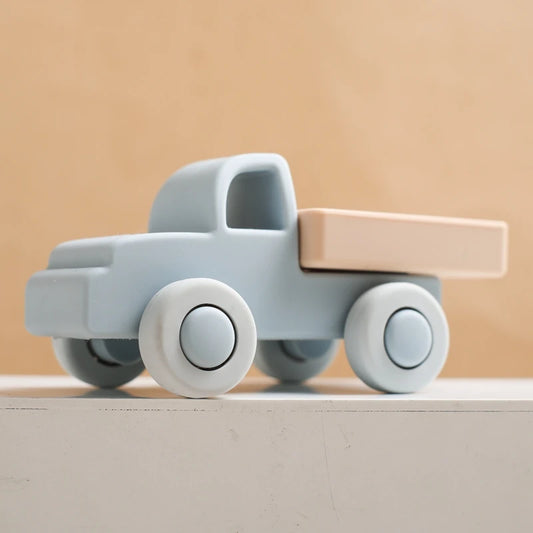 Jouets voiture en silicone Montessori
