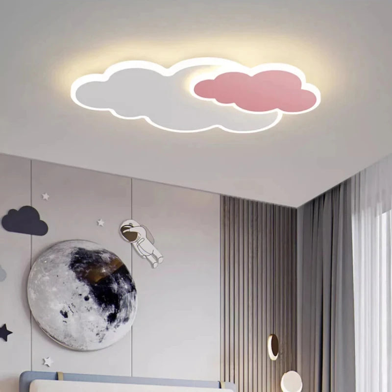Plafonnier en forme de nuage
