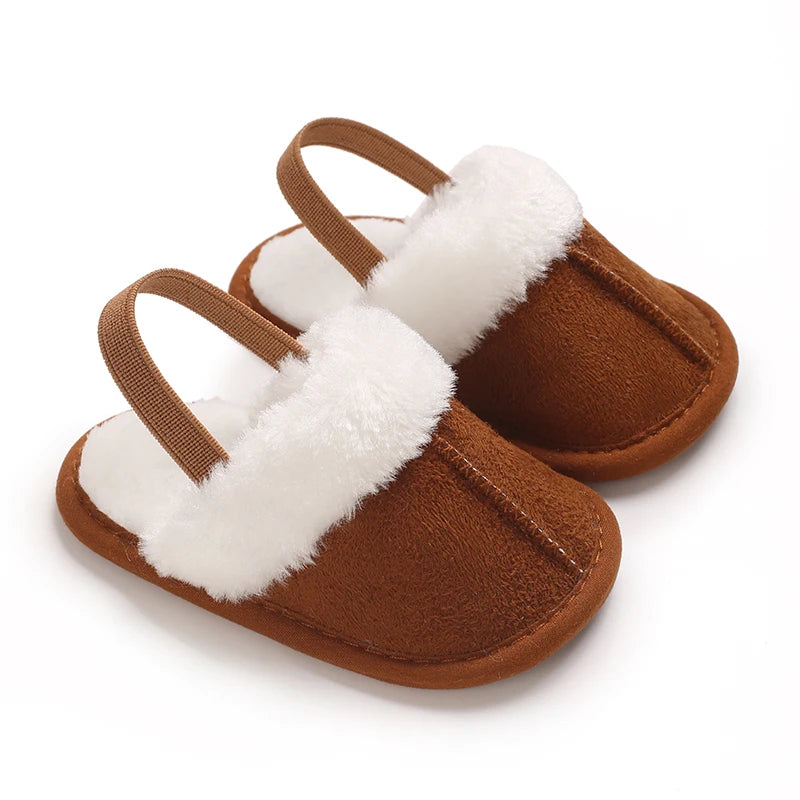 Chaussons en coton automne et hiver