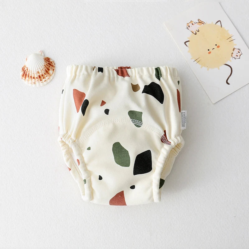 Couches d'apprentissage lavables en coton